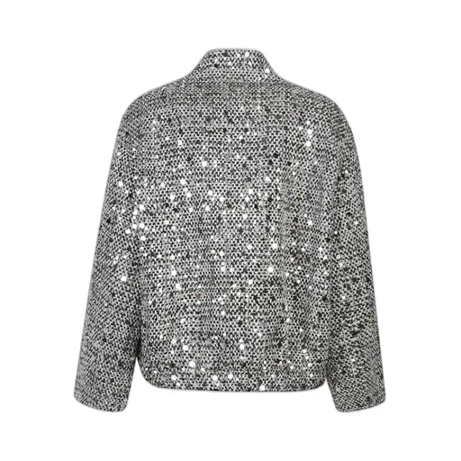 Sequined Casual Jacket