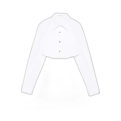 Long Sleeve Cropped Shirt