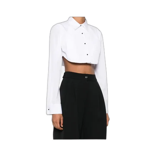 Long Sleeve Cropped Shirt