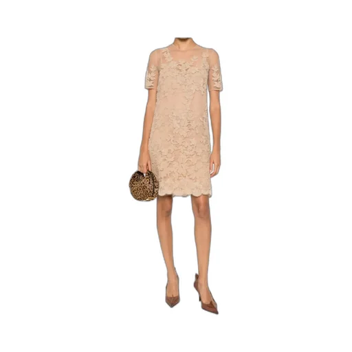Floral Lace Mini Dress