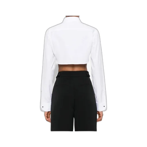 Long Sleeve Cropped Shirt