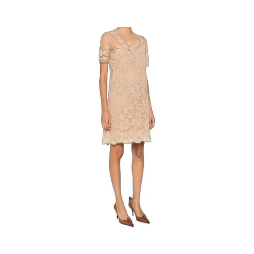 Floral Lace Mini Dress