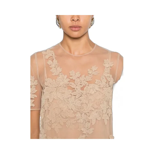 Floral Lace Mini Dress