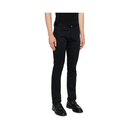 Logo-Plaque Slim-Fit Jeans