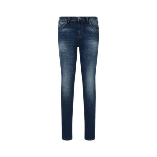 Mid-Rise Straight-Leg Jeans