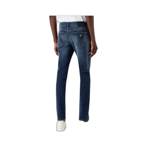 Mid-Rise Straight-Leg Jeans