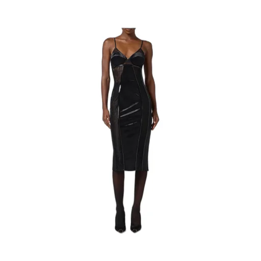 Velvet Lace Midi Dress
