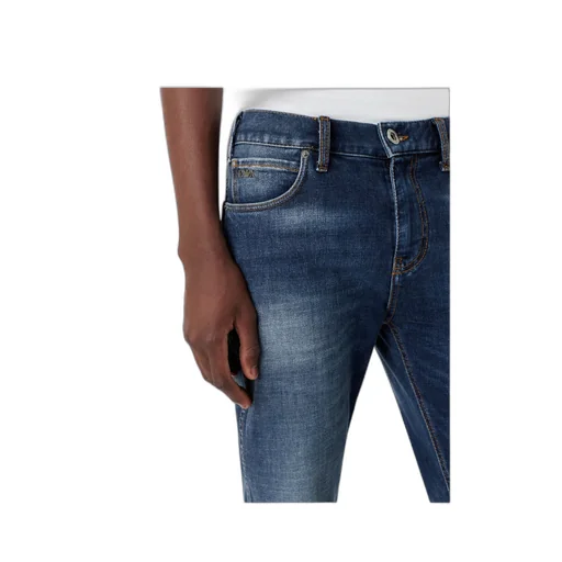 Mid-Rise Straight-Leg Jeans