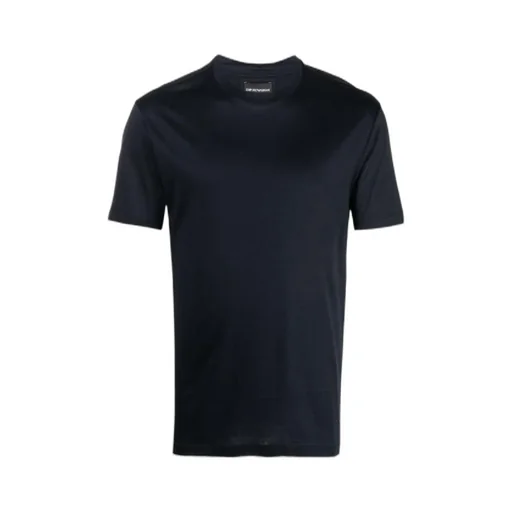 Logo Patch Crewneck T-Shirt