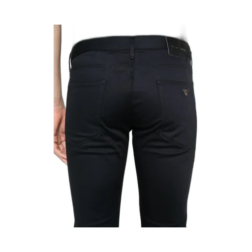 Logo-Plaque Slim-Fit Jeans