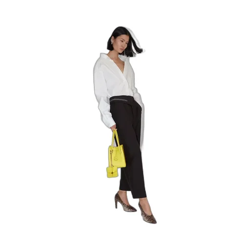 Straight-Leg Tailored Trousers