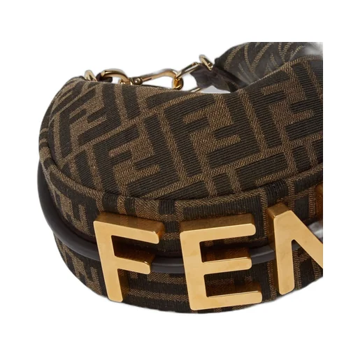 Ff Jacquard Fabric Mini Bag