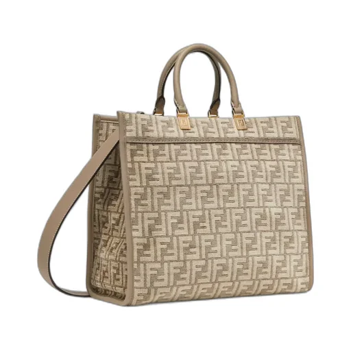 Sunshine Ff Motif Medium Tote Bag