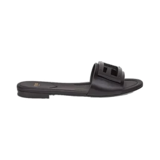 Baguette Logo Plaque Sandals
