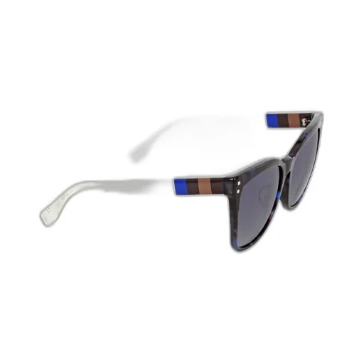 Logo Round Frame Sunglasses