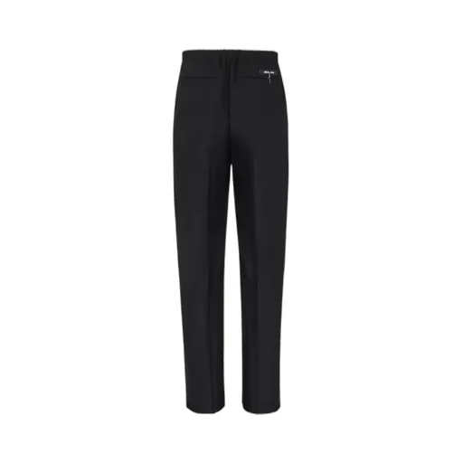 Logo Patch Elasticated Waist Trousers