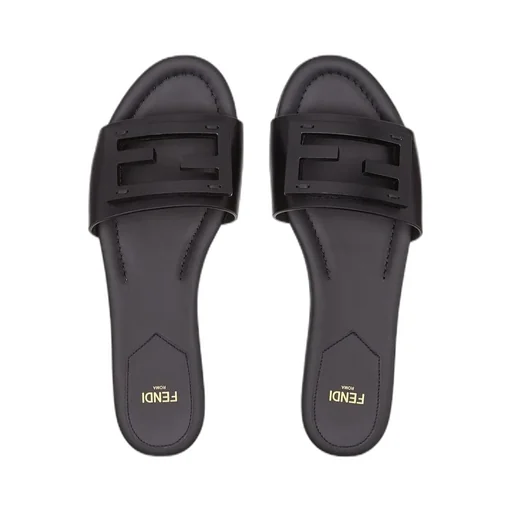 Baguette Logo Plaque Sandals