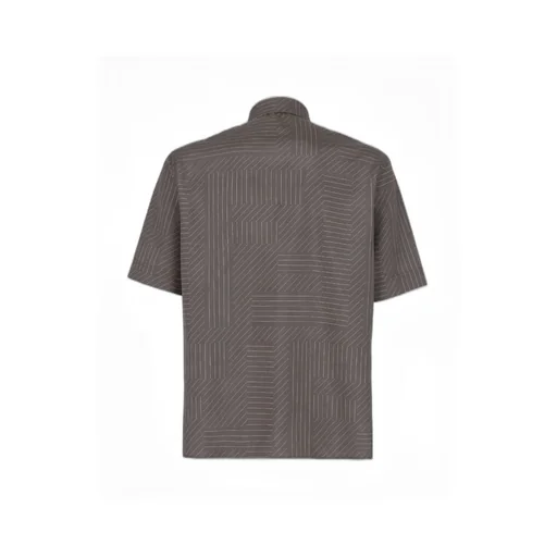 Lines Printed Buttoned Shirt