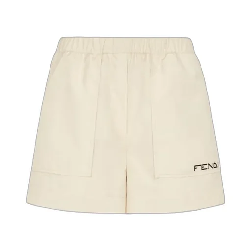 Logo Printed Elasticated Waist Shorts