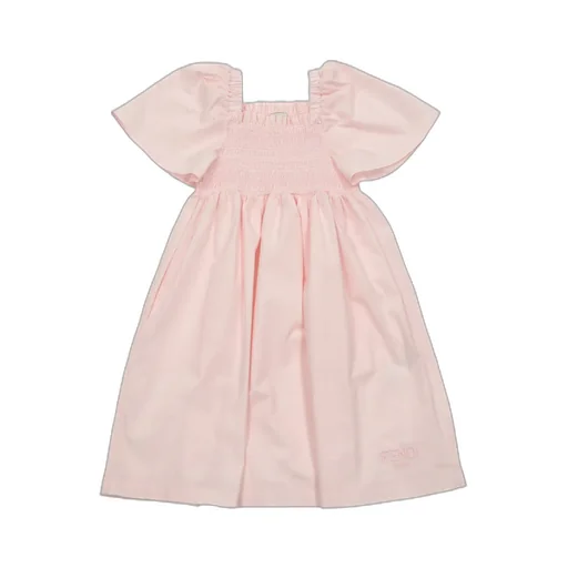 Logo-Embroidered Dress