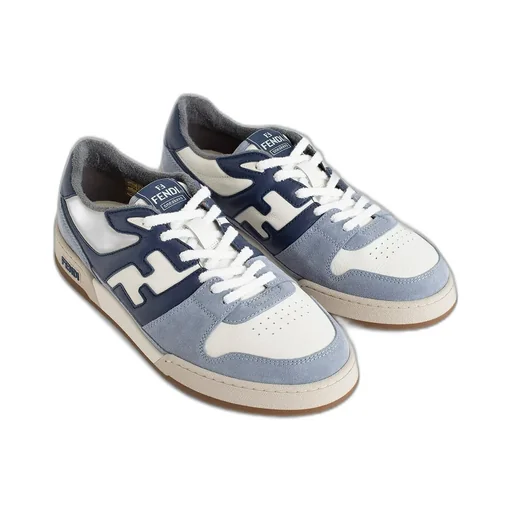 Panelled Low-Top Sneakers