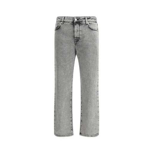 Straight-Leg Slim-Fit Jeans