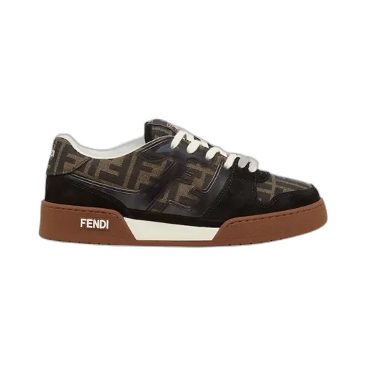Match Ff Jacquard Low-Top Sneakers