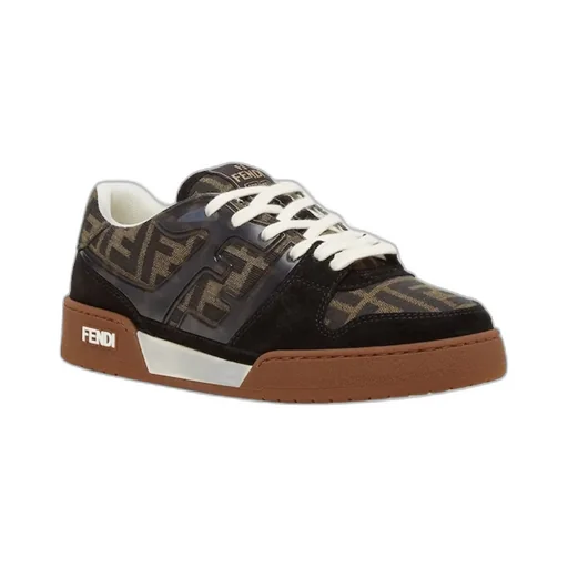 Match Ff Jacquard Low-Top Sneakers