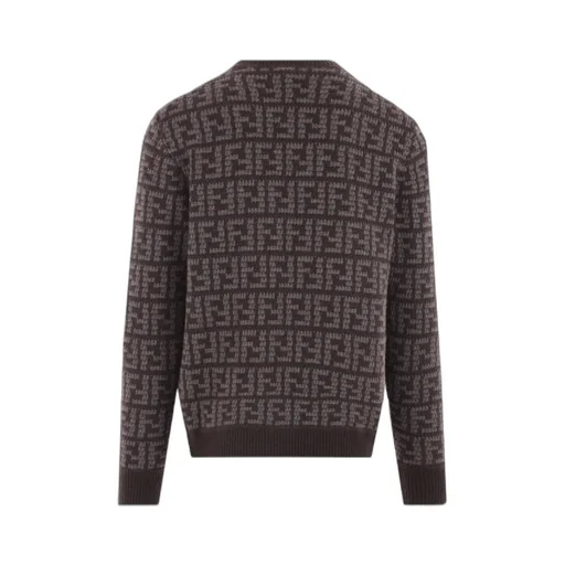 Monogrammed Intarsia Knit Sweater