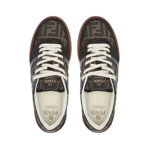 Match Ff Jacquard Low-Top Sneakers