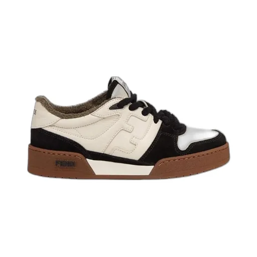 Match Suede Low-Cut Shoes