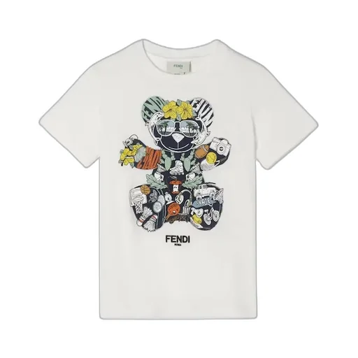 Junior T-Shirt With Multicolor Print
