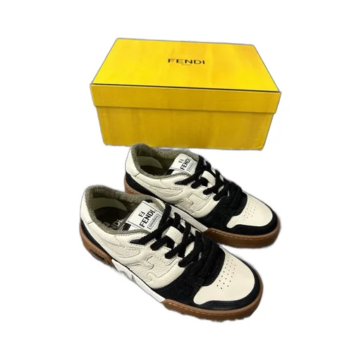 Match Suede Low-Cut Shoes