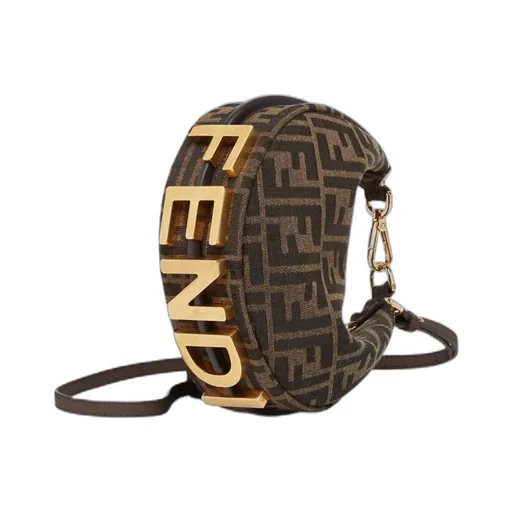 Ff Jacquard Fabric Mini Bag