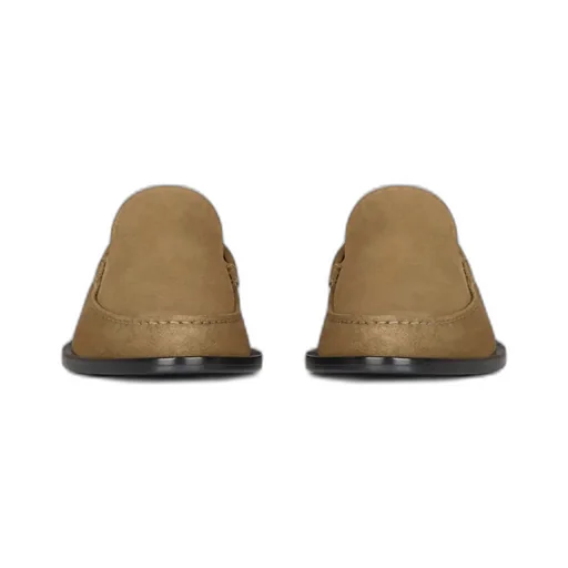 60S Slip-On Suede Loafers