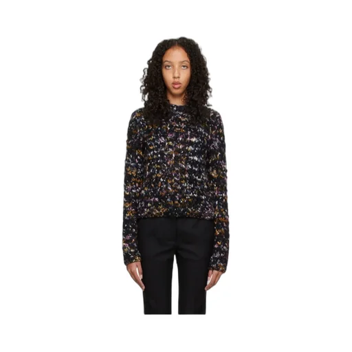 Round-Neck Long-Sleeved Sweater