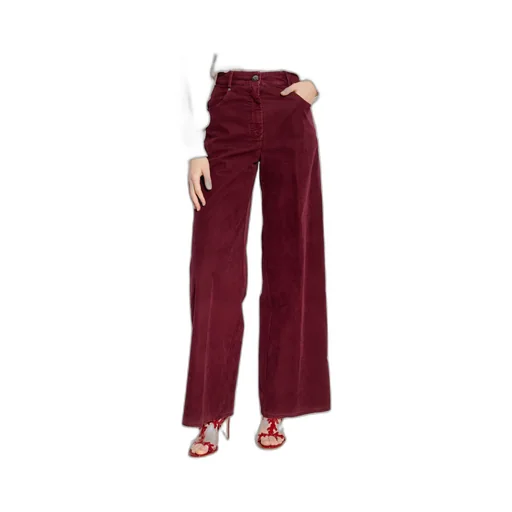 Casual Pants With Belt Loops