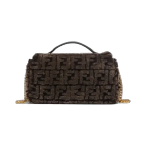 Baguette Chain Midi Shoulder Bag