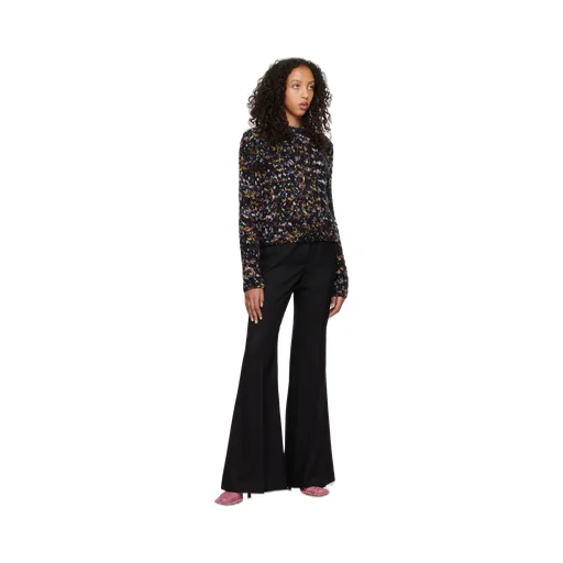 Round-Neck Long-Sleeved Sweater