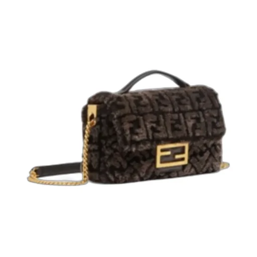 Baguette Chain Midi Shoulder Bag