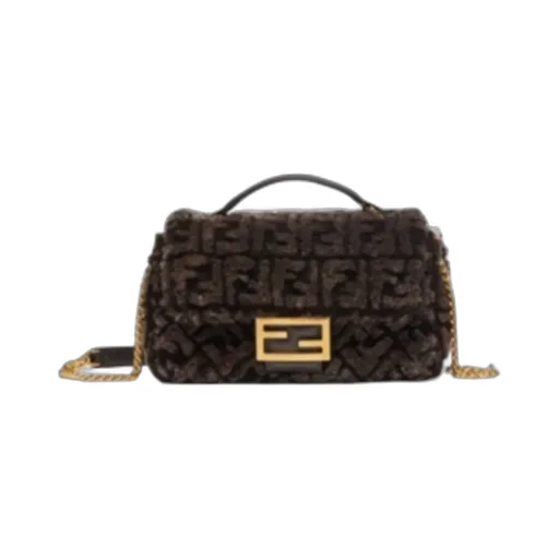 Baguette Chain Midi Shoulder Bag