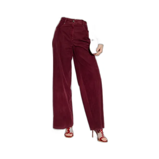 Casual Pants With Belt Loops