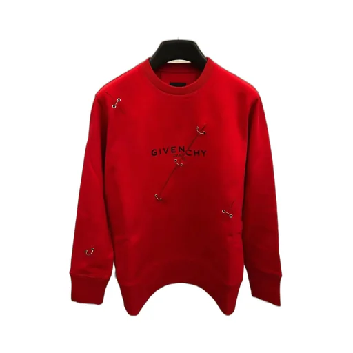 Distressed Crewneck Sweatshirt