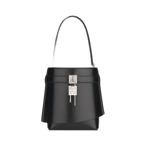 Shark Lock Top Handle Bag