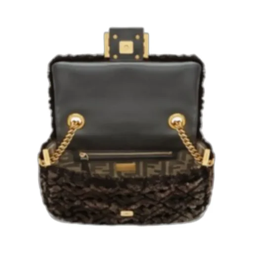 Baguette Chain Midi Shoulder Bag