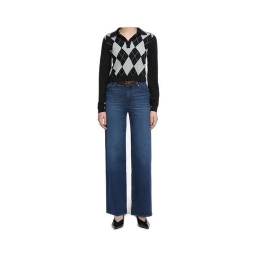 High-Waisted Wide-Leg Jeans
