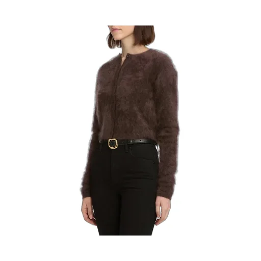Button-Front Cardigan