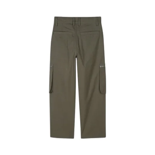 Belt-Loop Casual Pants