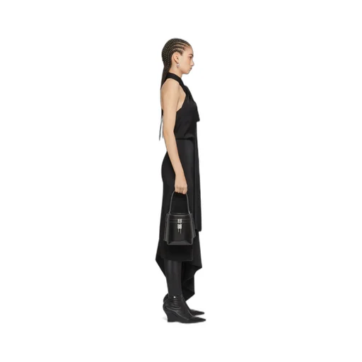 Shark Lock Top Handle Bag