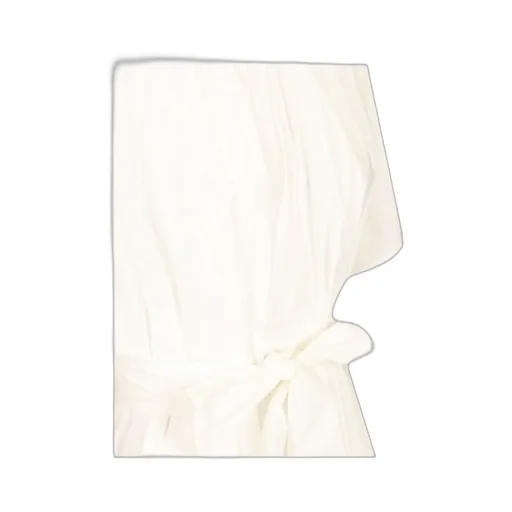 Popline Half Sleeve Belted Dress